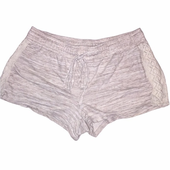 Pants - Boho Lace Embroidery Shorts